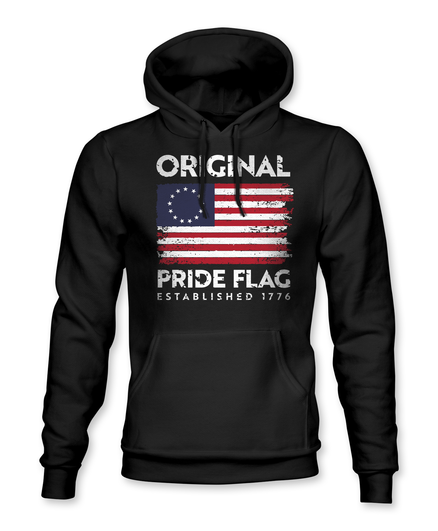 Pride flag fill online hoodie